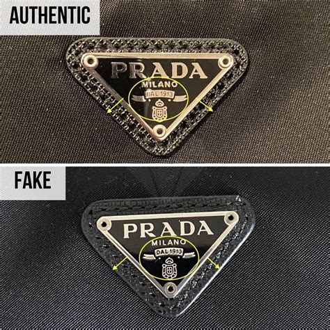 how to spot fake prada bag